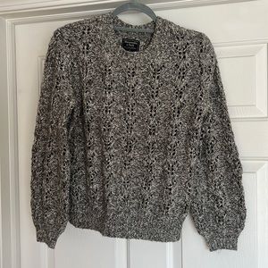 Grey Abercrombie Sweater